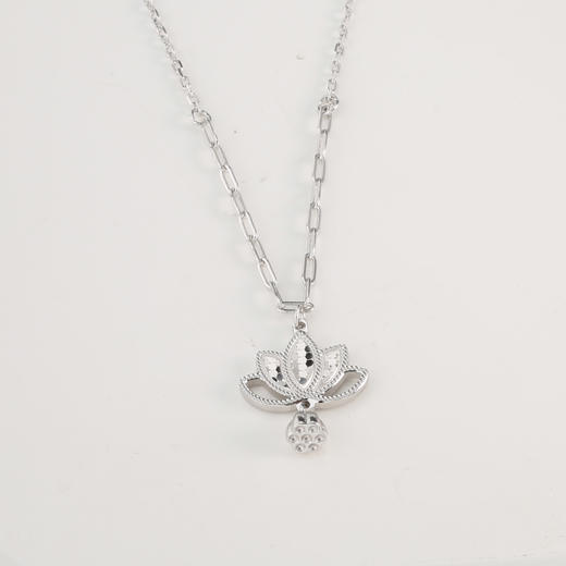 【宏艺珠宝】福韵莲莲·银s925项链 商品图0