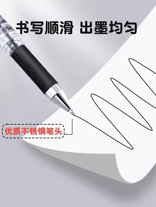 晨光中性笔GP－1111-黑0.7 商品图2