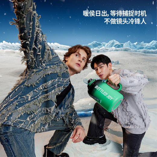 【冰火吨吨】  二代冰火吨吨全新升级316不锈钢长效保温保冰便携手柄男女通用潮酷出街 商品图4