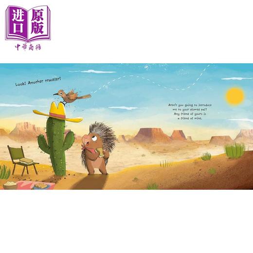 【中商原版】豪猪和仙人掌 Alex Willmore Porcupine And Cactus 英文原版进口 儿童绘本 动物故事幽默友谊 精装精品绘本4-8岁 商品图3