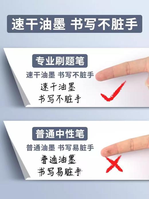 晨光中性笔AGPJ9001速干黑0.5按动 商品图4