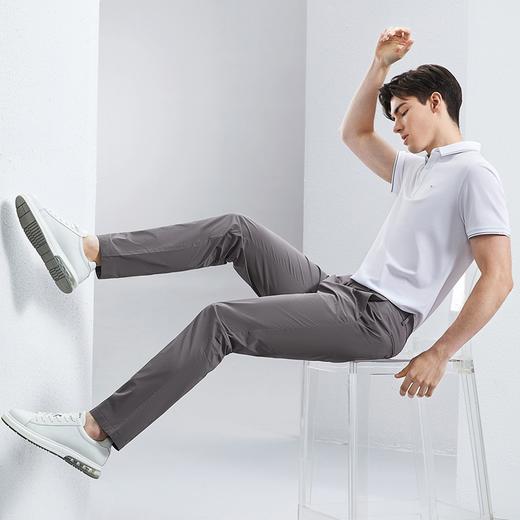 【空调裤】柒牌锦氨休闲裤男2024夏季新款商务百搭轻薄透气直筒裤	126H72180 商品图3