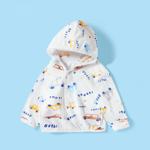 【拥抱阳光FUN肆嗨玩，会呼吸の防晒衣】宝宝防晒衣 夏季夏装薄款 透气纯棉 婴儿空调衫男女儿童 防晒服冰丝-QQ 商品图14