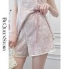 【孤品样衣，不退不换】 【浮华玫瑰】新中式重工蕾丝绣骨线无袖上衣&短裤套装 商品缩略图4