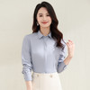【含莫代尔】罗蒙女士长袖衬衫多色可算简约商务职场通勤衬衫开衫女 商品缩略图9