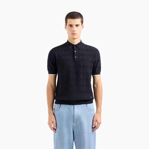 Emporio Armani 24新款针织短袖polo衫 商品图12