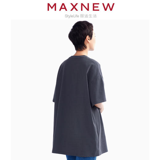 【T恤】“others”系列舒适亲肤宽松时尚印花T恤 1N2221261 商品图2