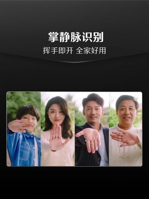 LR【德施曼麒麟Q50FVMax三摄版人脸猫眼智能门锁掌静脉智能锁密码锁】DSM 商品图2