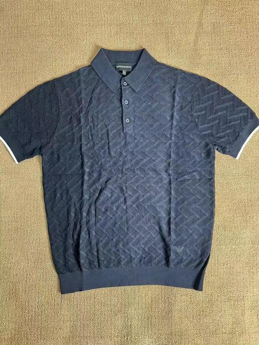 Emporio Armani 24新款针织短袖polo衫 商品图2