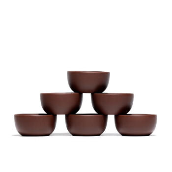 百年利永宜兴手工紫砂品茗杯原矿紫泥主人杯功夫茶具配件泡茶碗小水杯子 商品图8