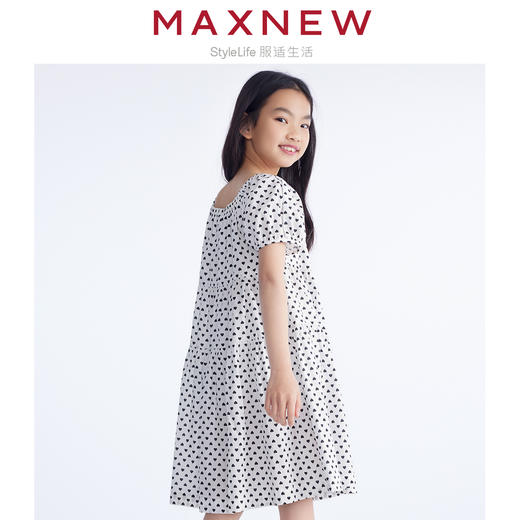 【裙装】 童装舒适亲肤冰感经典碎花蛋糕裙 1N2365304 商品图1