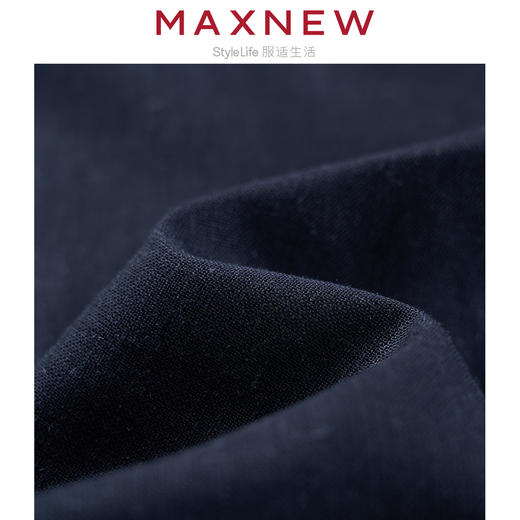 【衬衫】“国麻系列”柔软亲肤透气透湿翻领麻感衬衫 1N2111305 商品图4