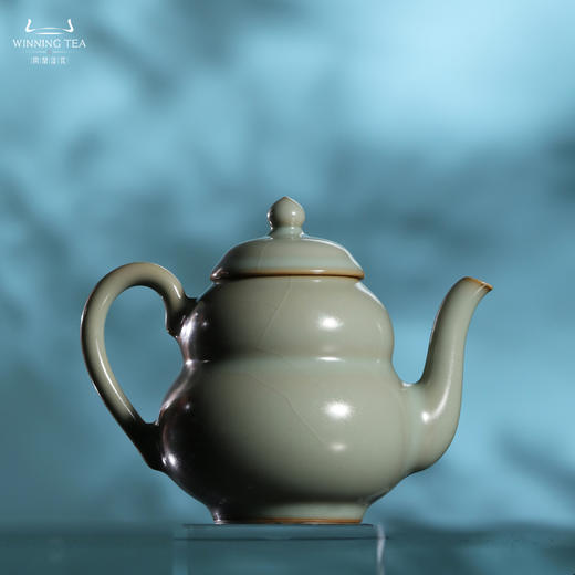 问鼎汝瓷天青癸卯福禄壶（缺货） 商品图0