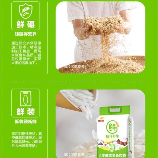 金龙鱼稻谷鲜生六步鲜雪乡长粒香1kg/袋 商品图1