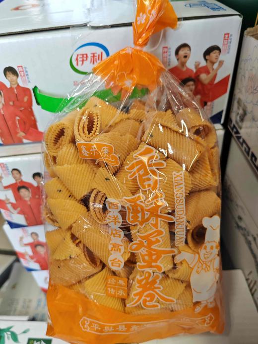 鑫乐康香酥蛋卷350g 商品图0