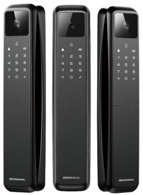 LR【德施曼麒麟Q50FVMax三摄版人脸猫眼智能门锁掌静脉智能锁密码锁】DSM