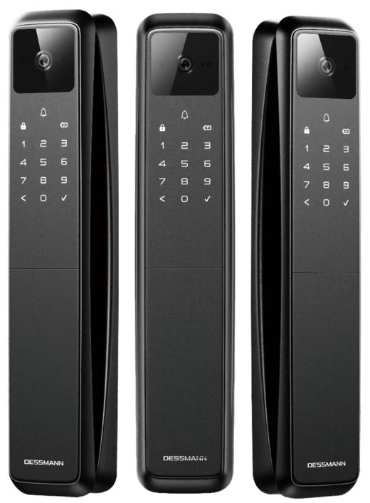 LR【德施曼麒麟Q50FVMax三摄版人脸猫眼智能门锁掌静脉智能锁密码锁】DSM 商品图0