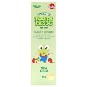 啵乐乐儿童牙膏苹果香90g(3岁~12岁)뽀로로 어린이치약 사과향