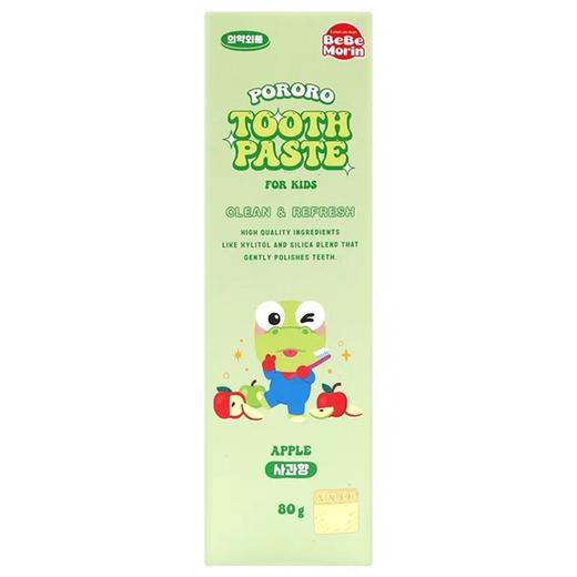啵乐乐儿童牙膏苹果香90g(3岁~12岁)뽀로로 어린이치약 사과향 商品图0