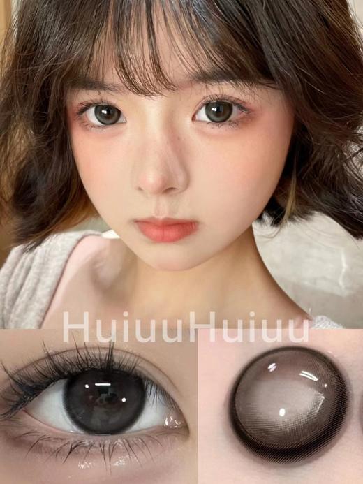 【大直径半年抛】MIMIPARK-黑桃K-14.5mm【半年抛 0-800度 无525/575】 商品图0