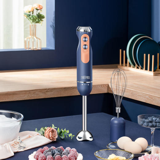 膳魔师EHA-5605A-CP手持搅拌器(蓝色） 商品图0