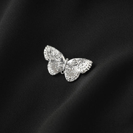 蝴蝶胸针设计感，名媛气质收腰连衣裙WLZD-2417412 商品图3