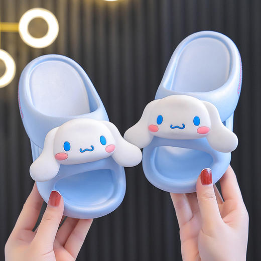 【趣味童心，快乐自在！】适合男童女童的三丽鸥儿童拖鞋，室内防滑，让孩子安心嬉戏。库洛米凉拖鞋，立体卡通造型、时尚可爱，拖走你家宝贝的小情趣！ 商品图7