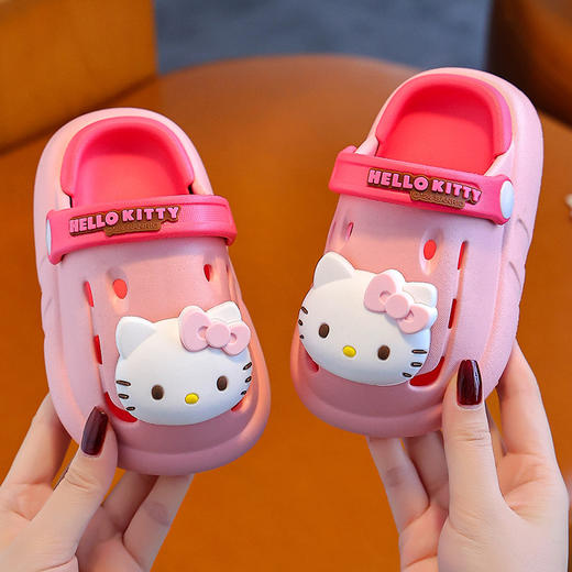 【时尚“凉”感，防滑沙滩鞋】小公主的夏日必备。可爱凉拖，防滑沙滩鞋，让宝贝安心玩耍，粉红、蓝色、紫色多款颜色可选！ 商品图7