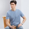【持久如新】柒牌圆领短袖T恤男2024夏季新款新疆长绒棉纯棉上衣	126T71720 商品缩略图2