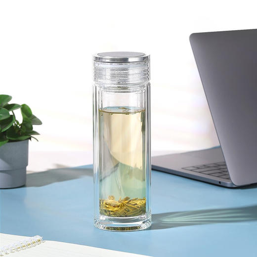 小罐茶 星耀 随行杯 280ml 双层玻璃 一杯随行 尽情品味茶香 48小时发货 商品图1