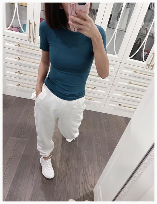 越南代工回货   lul*All It Takes 收褶罗纹短袖 商品图14