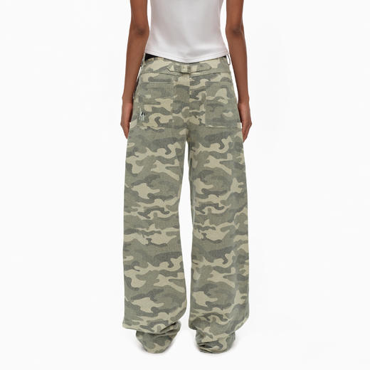 1.15上午10点8.8折！NUTH宽松直筒迷彩工装休闲裤休闲裤女 商品图4