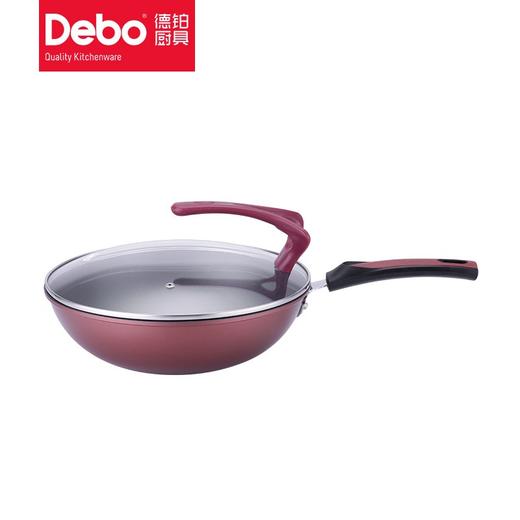 Debo 德铂马蒂诺炒锅不粘锅炒菜锅30cm 商品图3