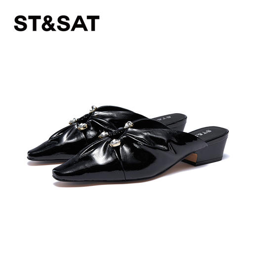 星期六时尚小方头摩登穆勒拖SSC3114046 商品图9