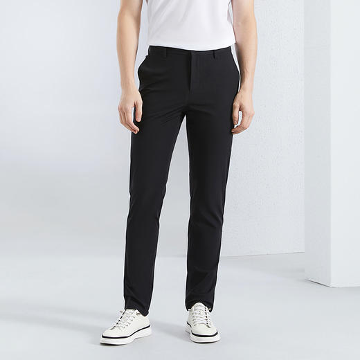 【速干凉感】柒牌休闲裤男2024春夏新款商务轻薄通勤直筒男士长裤	126H70210 商品图1