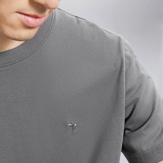 【速干】柒牌短袖T恤男2024夏季新款时尚休闲纯棉新疆棉圆领上衣	126T71740 商品图2