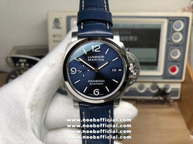 【NOOB Factory2022墙裂推荐】市场最高版本 沛.--海Luminor Marina PAM1313硬汉腕表！
1⃣️直径44MM！
2⃣️致敬传奇夜70周年，经典延续蓝色三文治放射纹表盘