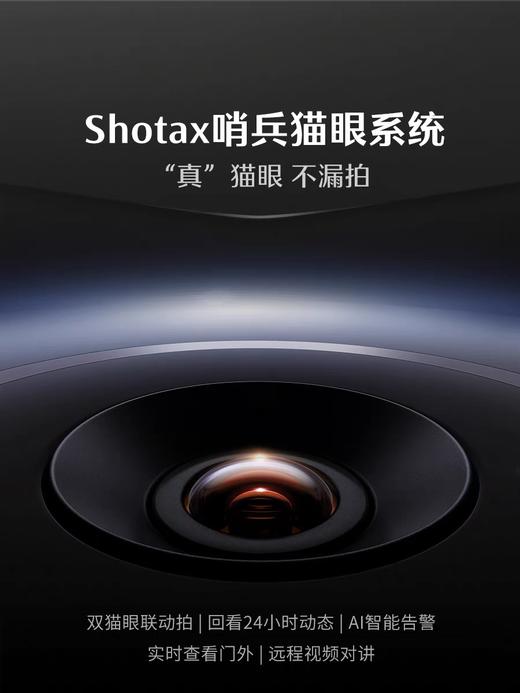 LR【德施曼麒麟R9人脸猫眼智能门锁掌静脉智能锁智慧屏指纹锁密码锁】DSM 商品图3