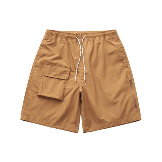 吃茶去chichaqu2024抽绳沙滩休闲短裤山系夏季户外宽松男女百搭 商品图5