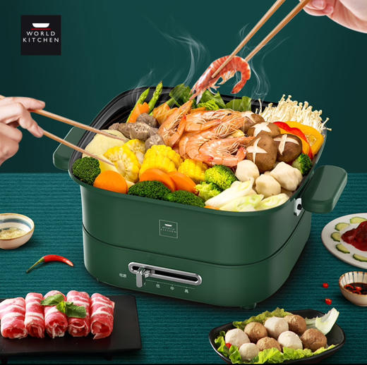 康宁可视玻璃胆电饭煲+康宁多功能料理锅 商品图1