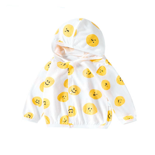 【拥抱阳光FUN肆嗨玩，会呼吸の防晒衣】宝宝防晒衣 夏季夏装薄款 透气纯棉 婴儿空调衫男女儿童 防晒服冰丝-QQ 商品图4