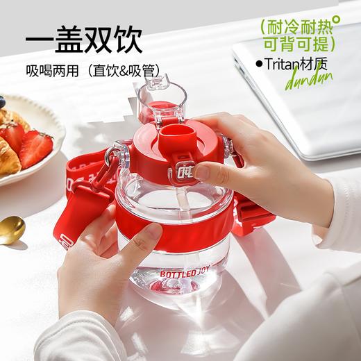 【IHI吨吨】夏季水杯大容量运动水壶耐高温吸管杯子女太空杯吨吨杯 商品图4