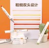 晨光马克笔APMV0903双头三角杆48色（酒清） 商品缩略图4