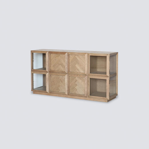 NS家居 nsfurniture进口实木餐边柜NSCB-1381-2-NK 商品图0