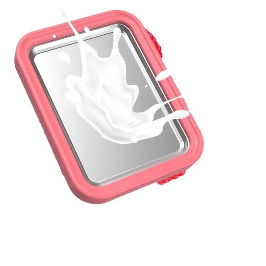 【{冰力十足} 宅家玩趣一整夏~】炒酸奶机 炒冰盘 家用小型冰淇淋机 冰激凌迷你儿童 六一不锈钢免插电炒冰机-QQ 商品图4