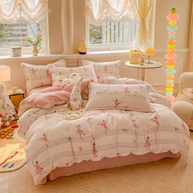 【惠慈家居 】提花泡芙棉四件套四件套