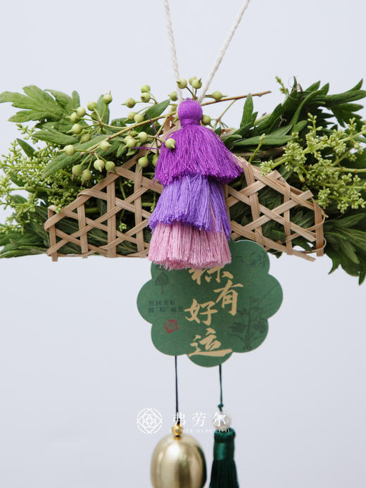 艾草车挂（竹篾款） 商品图1
