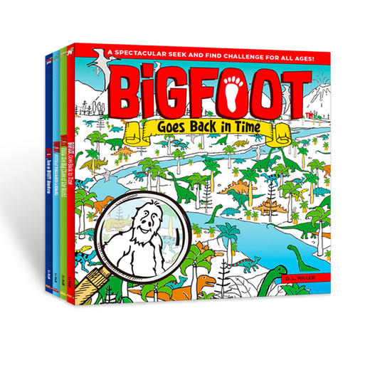 【6-14岁】大脚怪追踪大世界漫画科普（4册） 商品图4