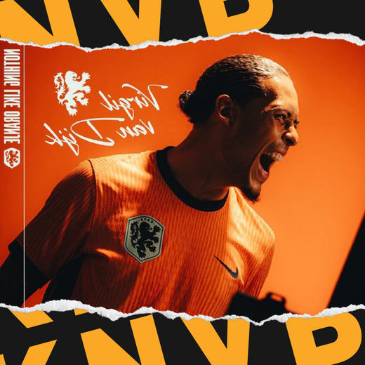 小李子NIKE耐克2024欧洲杯荷兰主场球迷版比赛球衣短袖成人男FJ4276-819 商品图1