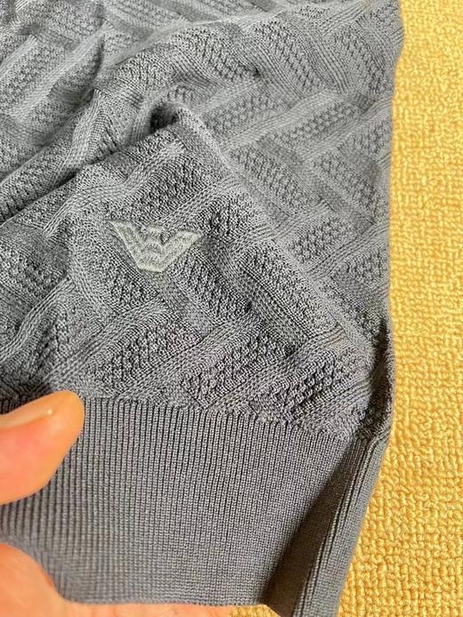 Emporio Armani 24新款针织短袖polo衫 商品图13